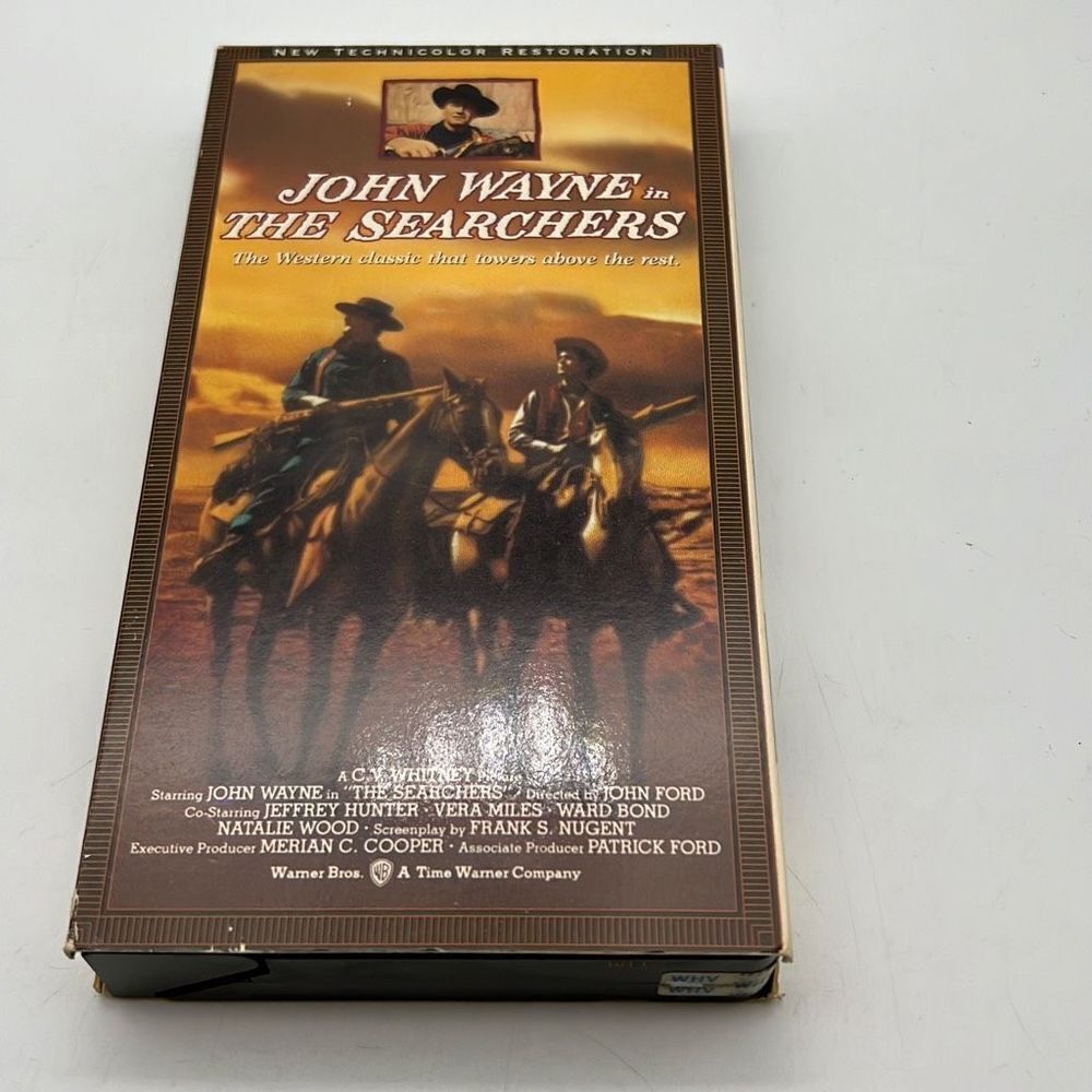 The Searchers VHS Tape John Wayne Western Natalie‎ Wood 1956